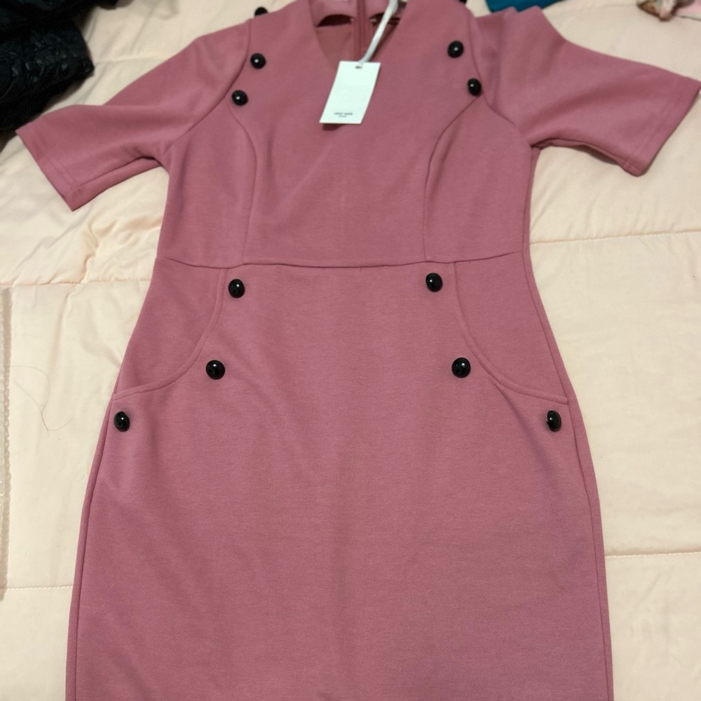 Grace Karin Pink Dress Size L